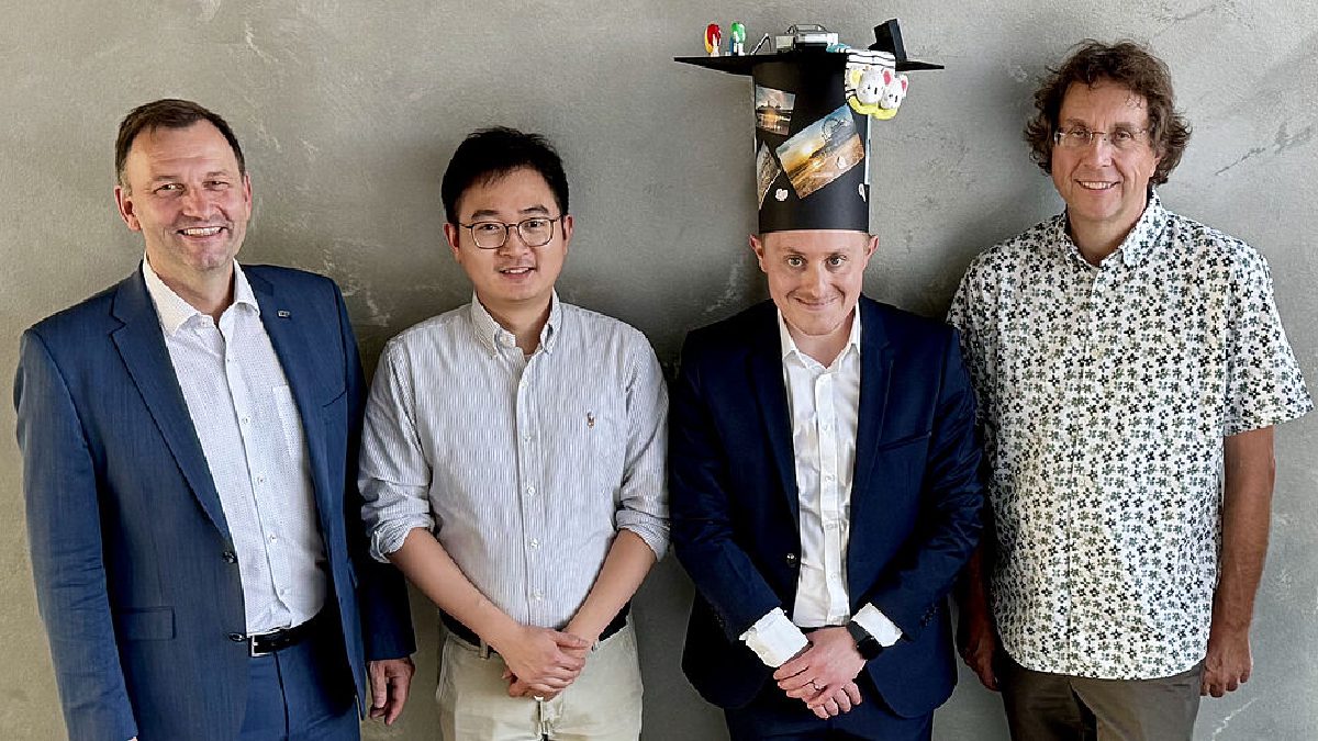 PhD defense ceremony of Dr. Marvin Illian